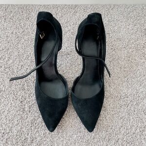 Suede Black Michael Kors Heels